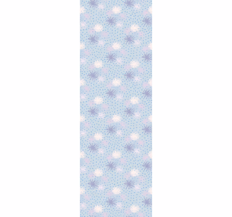 Tapete Tupfen gepunktetes blumenmuster - TenStickers
