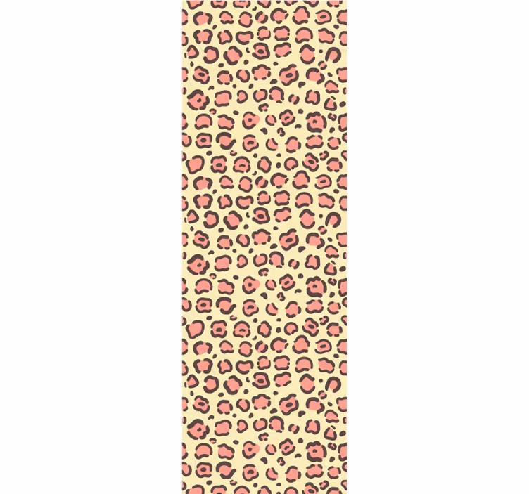 Tapete Fliesenoptik leopardenmuster-motiv - TenStickers
