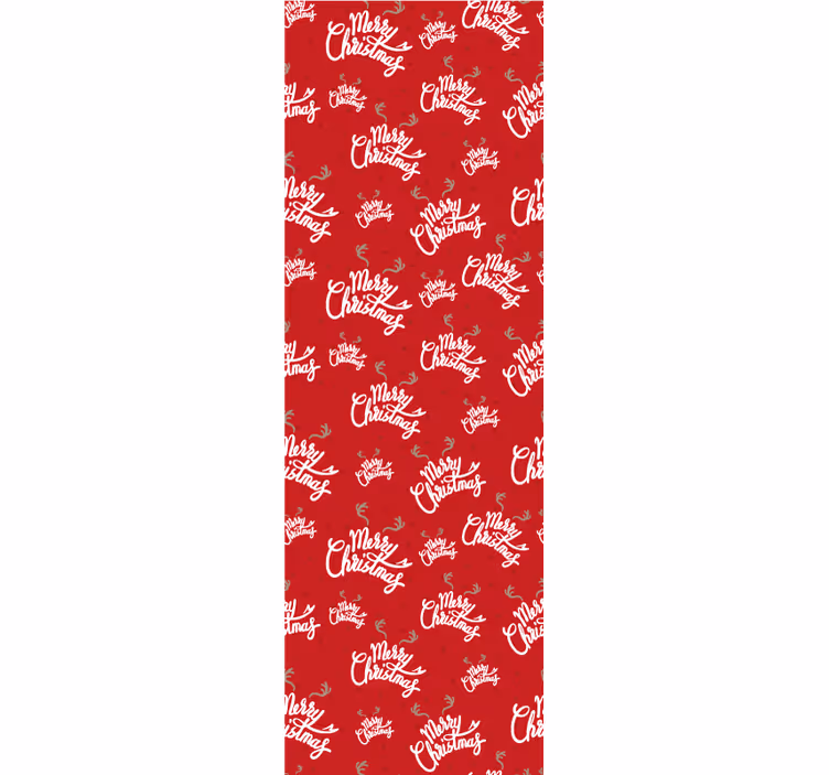 Tapete Weihnachten festliches schriftmotiv - TenStickers