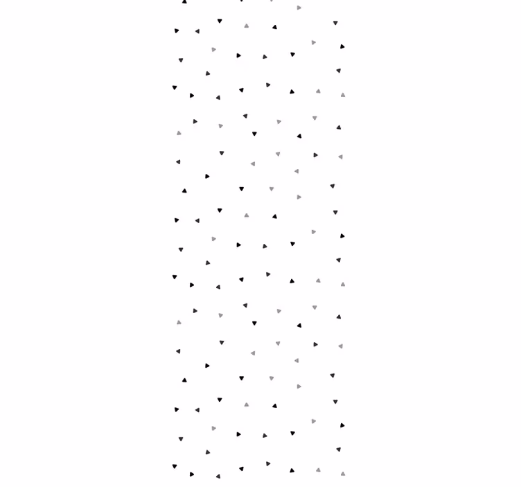 Tapete geometrisch verstreute dreiecke - TenStickers