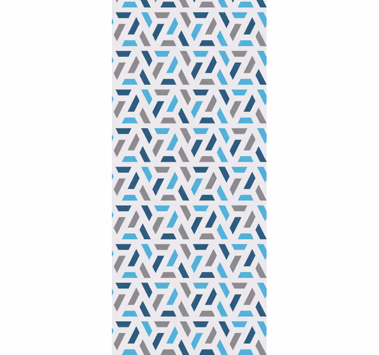 Tapete geometrisch abstrakte ineinandergreifende muster - TenStickers