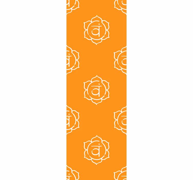 Tapete Kunst muster des heiligen symbols - TenStickers