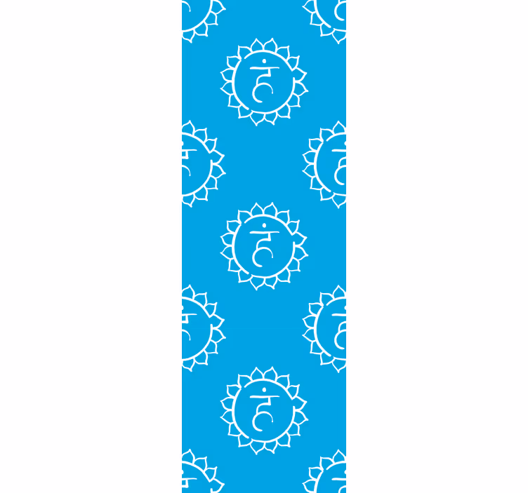 Ornament Tapete verzierter sonnenstrahl - TenStickers