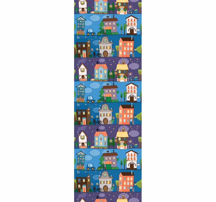 Tapete Stadt und Land urbane geschichtenzeit - TenStickers