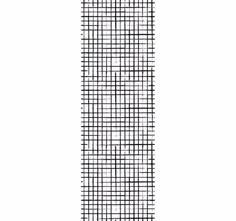 Tapete geometrisch gittermuster - TenStickers