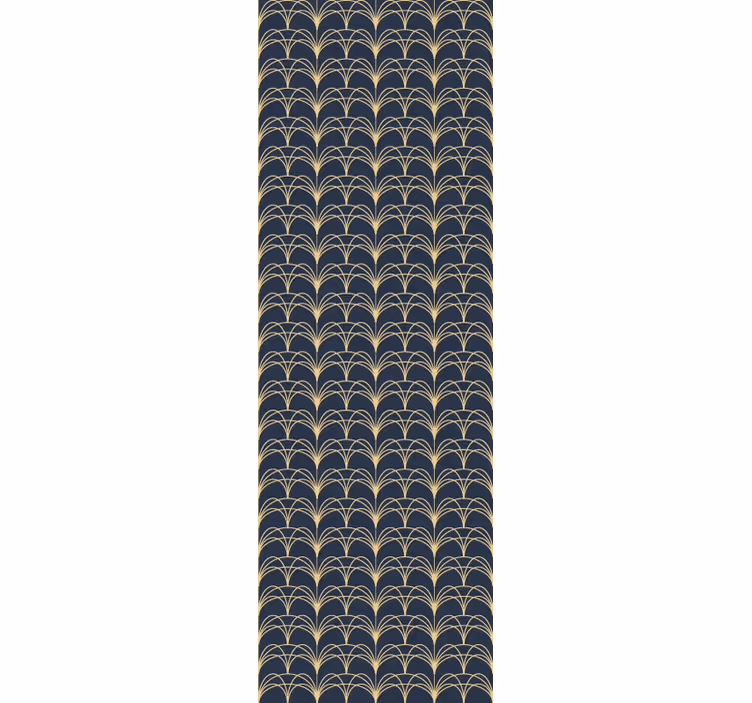 Tapete geometrisch art-deco-bögen - TenStickers