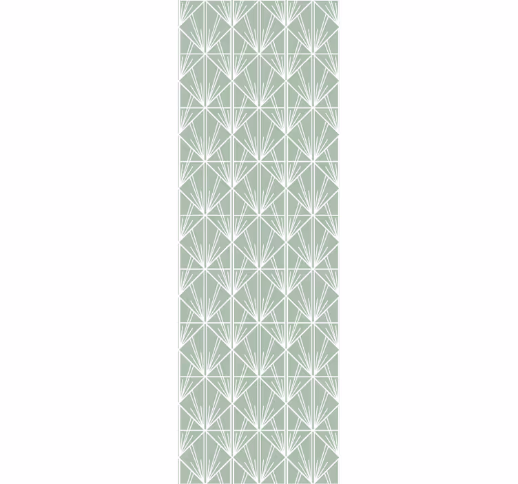 Tapete geometrisch art deco inspiriert - TenStickers