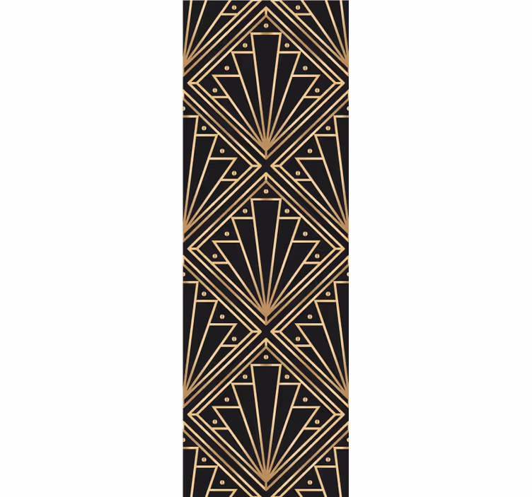 Tapete geometrisch art-deco-geometrie - TenStickers