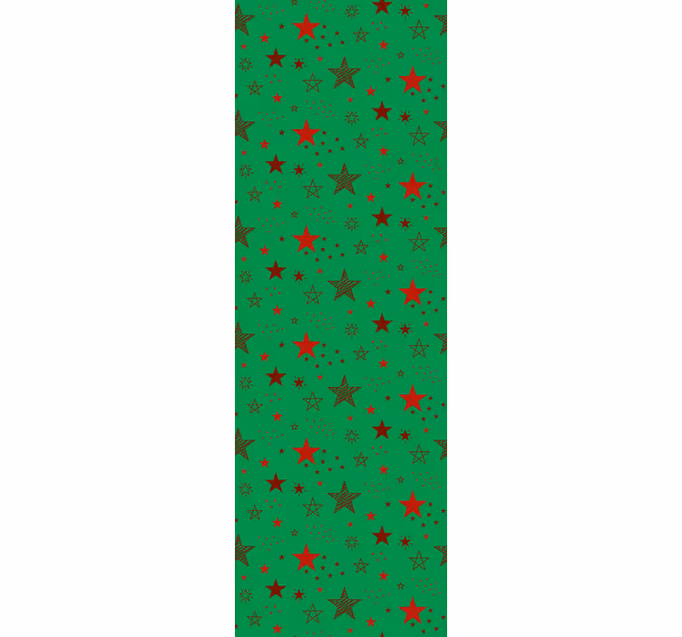 Tapete Weihnachten festliches sternenmuster - TenStickers