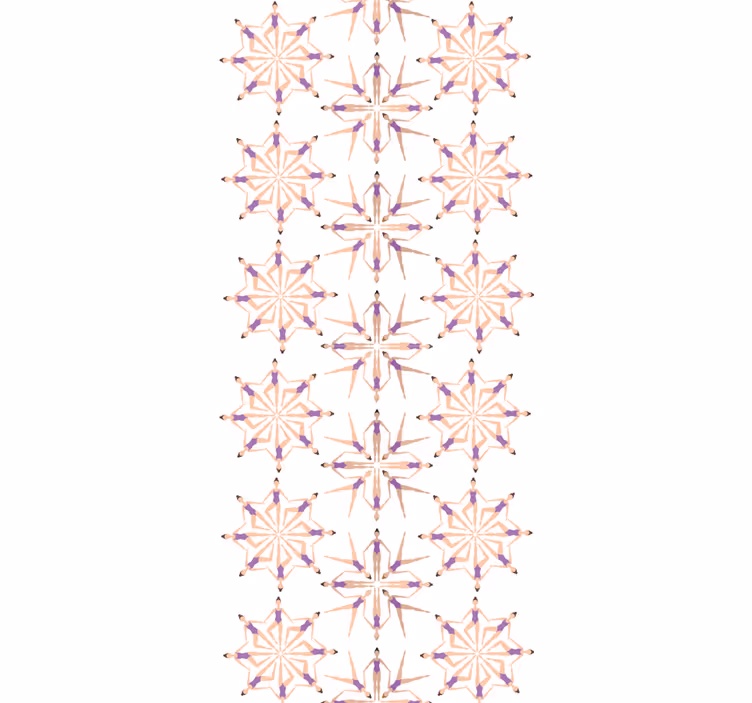 Tapete geometrisch geometrischer sternenhimmel - TenStickers