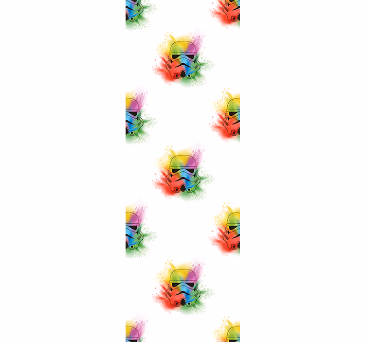 Tapete Kunst bunte käferillustration - TenStickers