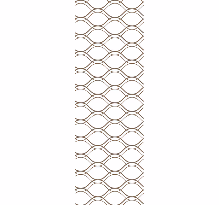 Tapete Horizontale Streifen elegantes gemustertes design - TenStickers