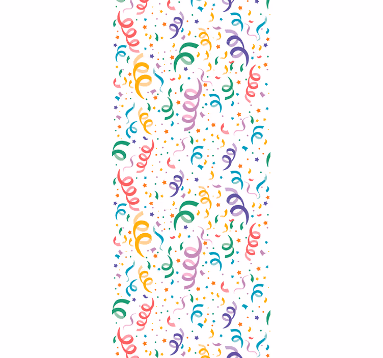 Babyzimmer Tapete festliches konfetti-design - TenStickers
