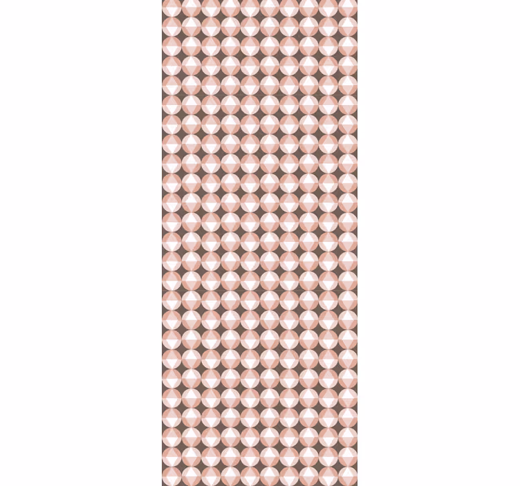 Tapete Tupfen beige gemustertes motiv - TenStickers
