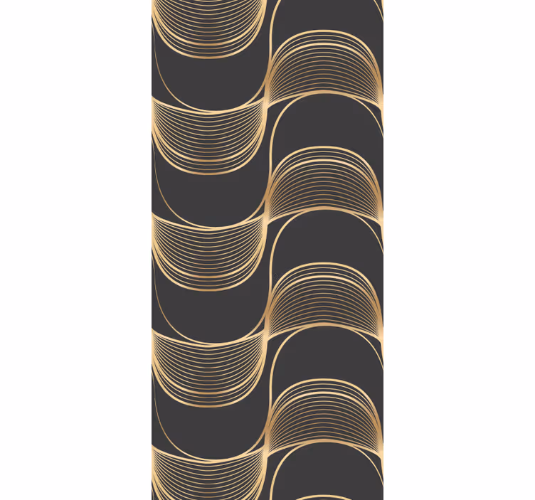 Tapete geometrisch elegante linienmuster - TenStickers