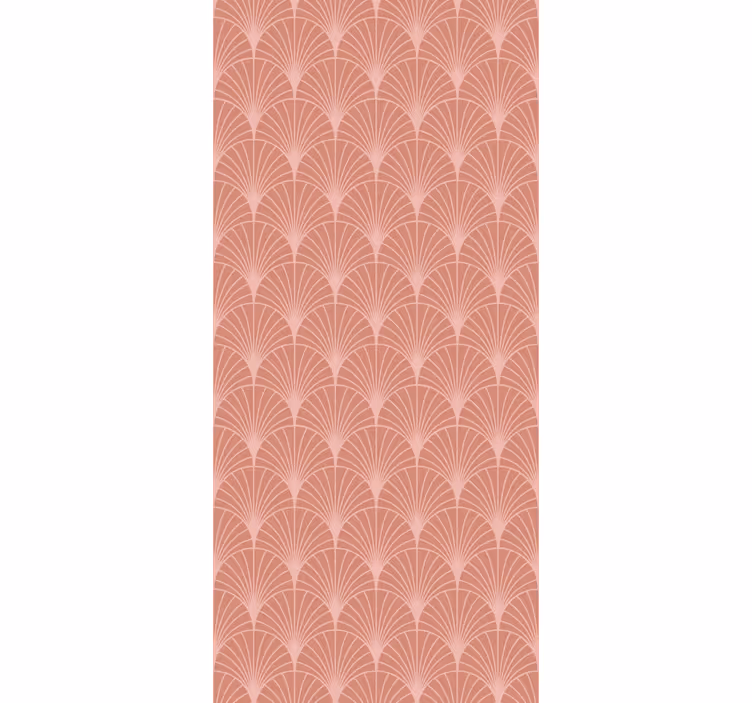 Tapete Kunst elegante fächerformen - TenStickers