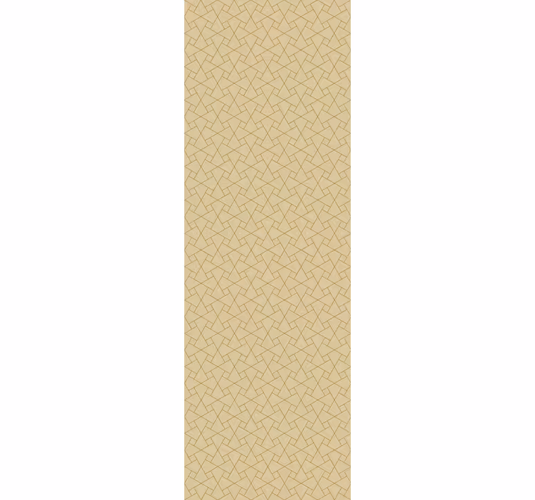 Tapete geometrisch muster sich kreuzender linien - TenStickers