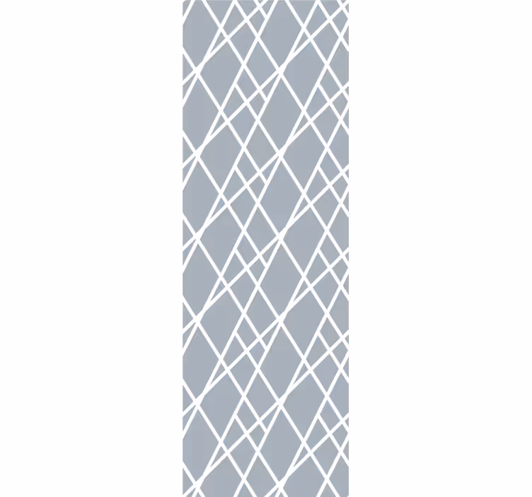 Tapete geometrisch graue diagonale linien - TenStickers