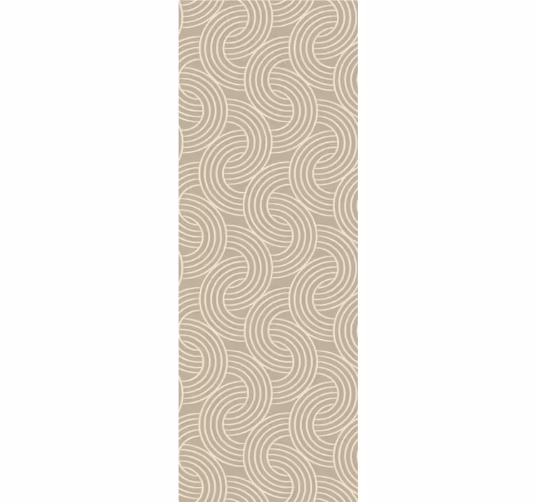 Tapete Home Office elegant geschwungene muster - TenStickers