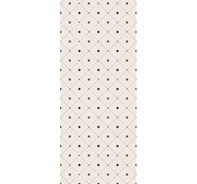Tapete Tupfen elegantes quadratisches motiv - TenStickers