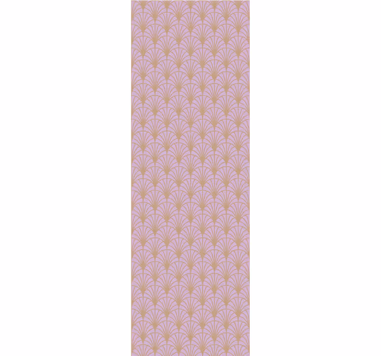 Wohnzimmer Tapete stilisierte florale elemente - TenStickers