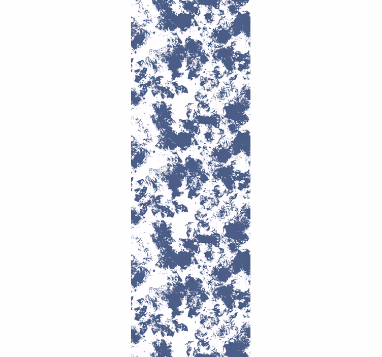 Tapete muster abstraktes blaues design - TenStickers