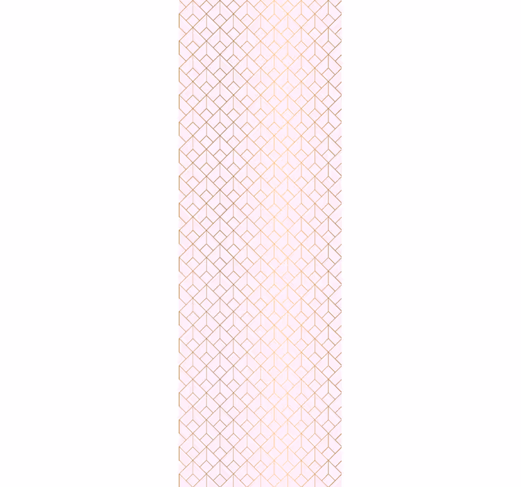 Tapete geometrisch elegante formorganisation - TenStickers