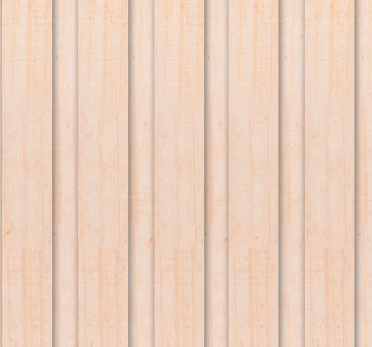 Tapete Holzoptik Streifenmuster Beige - TenStickers