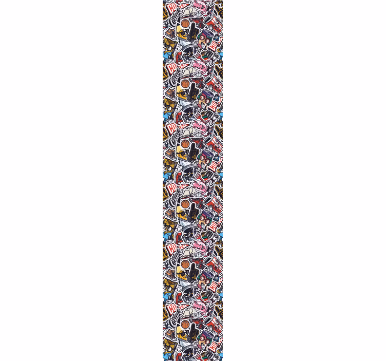 Tapete Kunst Cartoon-Explosion - TenStickers