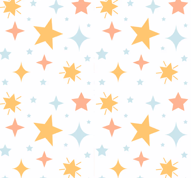 Tapete Sternenhimmel sternenmuster - TenStickers