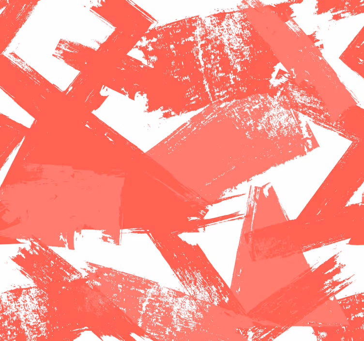 Tapete geometrisch abstraktes eckiges muster - TenStickers