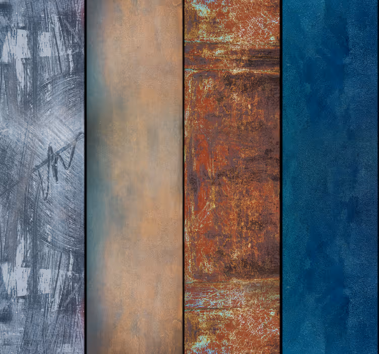 Abstrakt tapete Winter Landschaft - TenStickers
