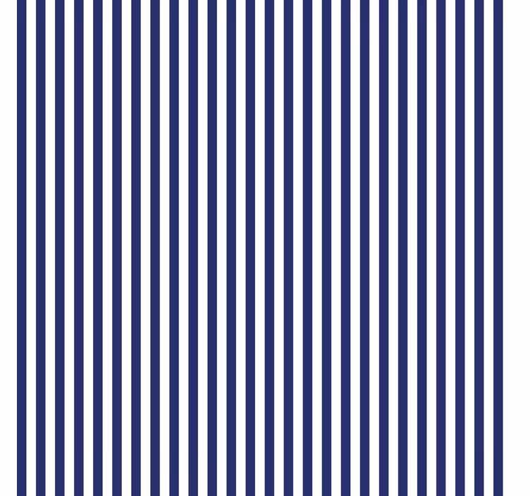 Tapete vertikale Streifen marineblaue farbe - TenStickers