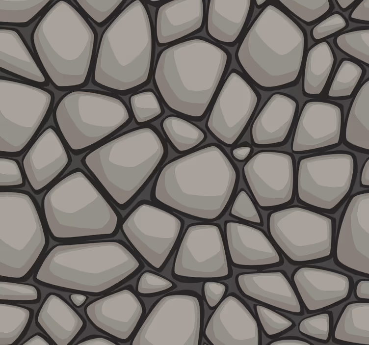 Steintapete geometrischer hintergrund - TenStickers