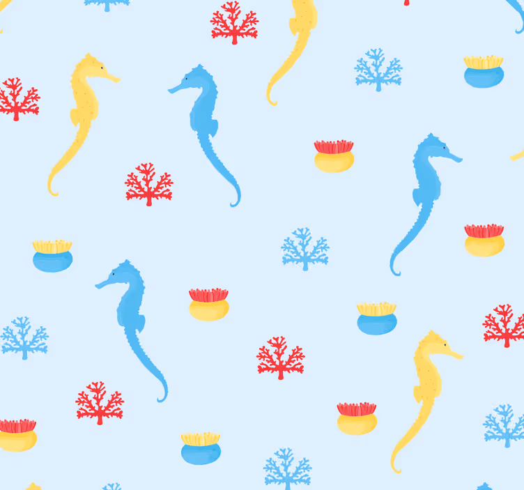 Fische Tapete meeresmotiv - TenStickers