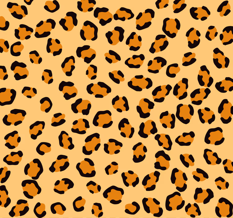 Tapete leopard im leopardenmuster - TenStickers