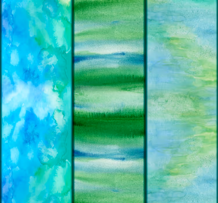 Tapete Abstrakt abstraktes aquarell - TenStickers