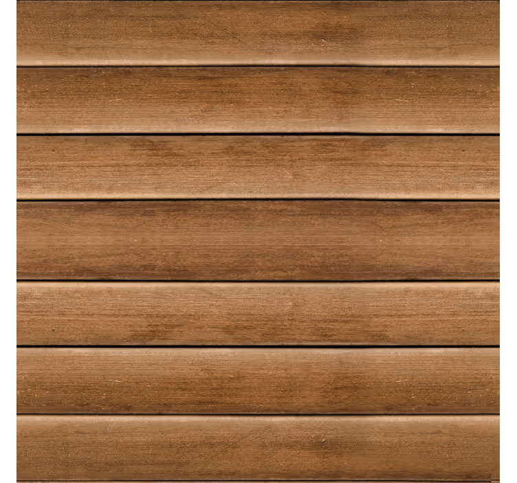Tapete Flur horizontale Holzbretter - TenStickers