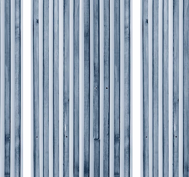 Tapete Holzoptik vertikale holzbretter - TenStickers