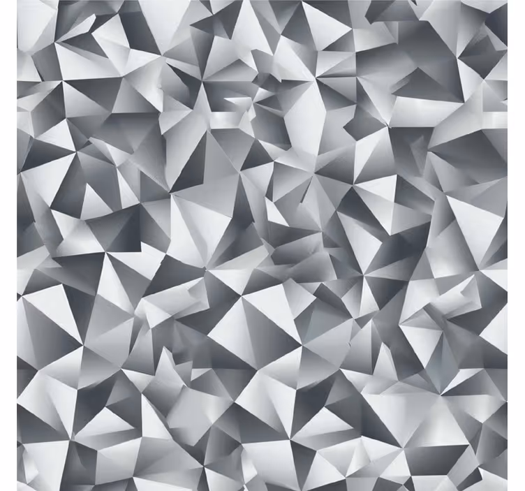 Tapete Modern graue Diamanten - TenStickers