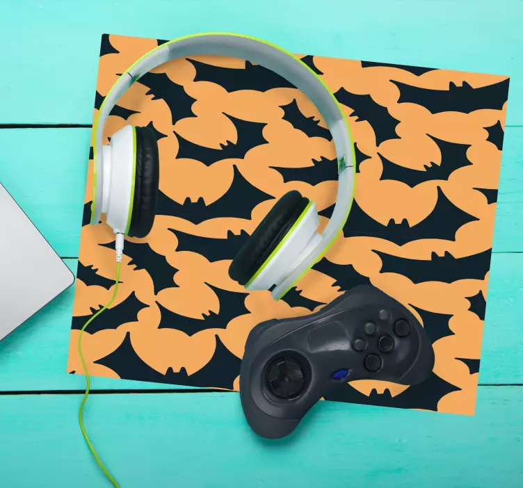 Anime mauspad mit fledermaus muster design - TenStickers