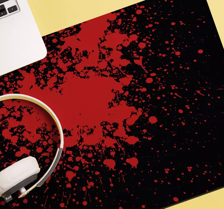 Fantastisches Blut Gaming Mauspad - TenStickers