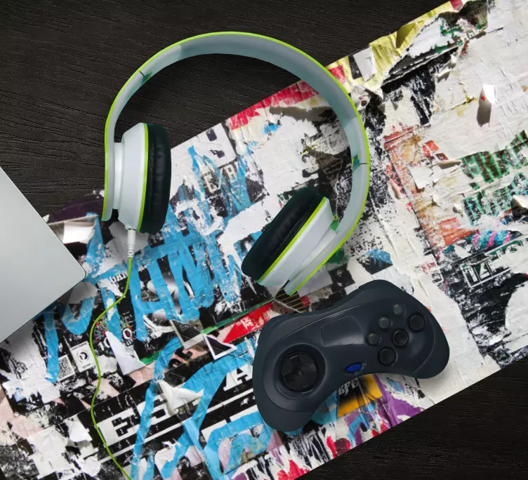 Gaming mauspad im urbanen street style - TenStickers