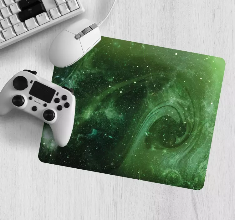Gaming mauspad lebhaftes weltraum-tapisserie - TenStickers