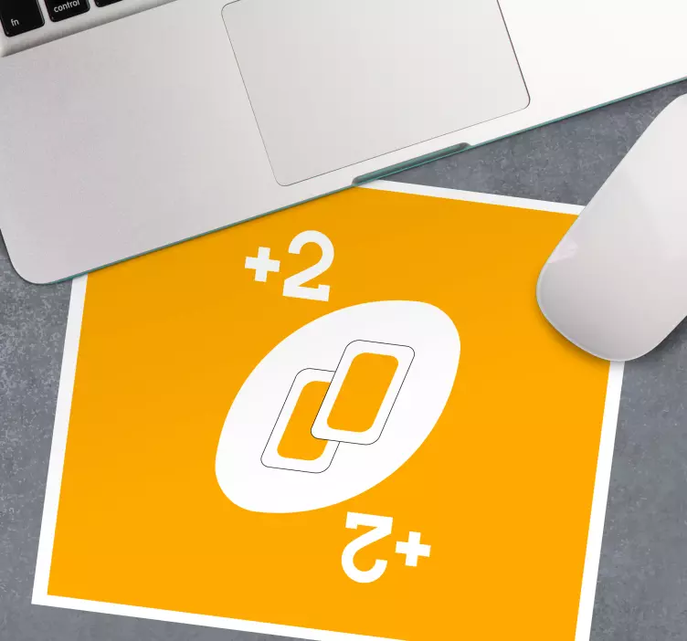 Gaming mauspad mit 2 spielsymbolen - TenStickers