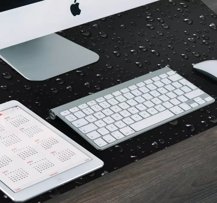 Gaming mauspad mit wassertropfen oberfläche - TenStickers