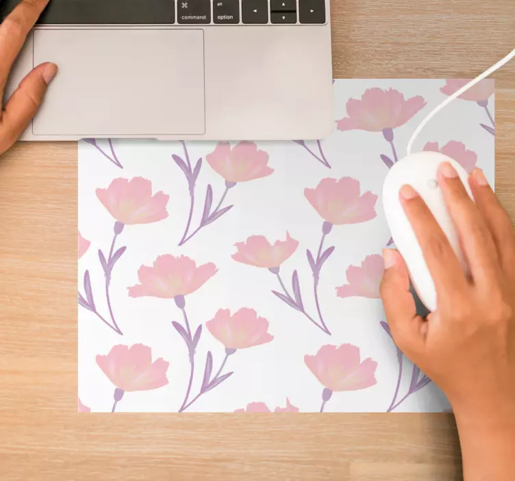 Mauspad muster blumendruck design - TenStickers