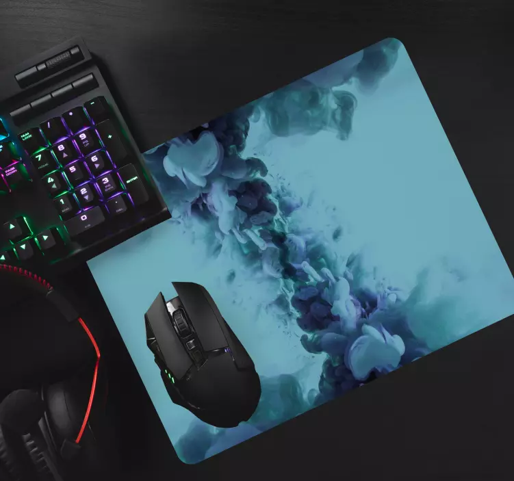 Mauspad muster bunte abstrakte spirale - TenStickers