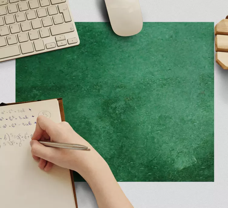 Mauspad muster einfache grüne oberfläche - TenStickers