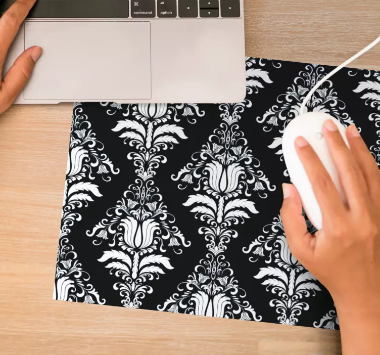 Mauspad muster elegante botanische komponente - TenStickers